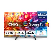 CHiQ L32QM9G TV 32", FHD, QLED, metalická bezrámečková, smart, Google TV, Dolby Audio, HDR, Chromecast