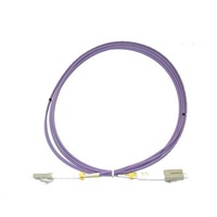 XtendLan duplexní patch kabel optický, LC-LC, PC, 50/125, duplex, OM4 , LS0H, 3m