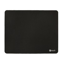 C-TECH Podložka pod myš MP-03BK, textilní, 220x180mm, černá