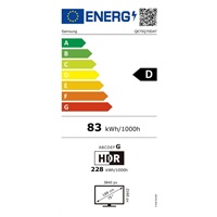 Samsung QE75Q70D 75" TV, 4K Ultra HD, QLED, WiFi, Bluetooth 5.2, Quantum HDR, Tizen OS, Eco Sensor