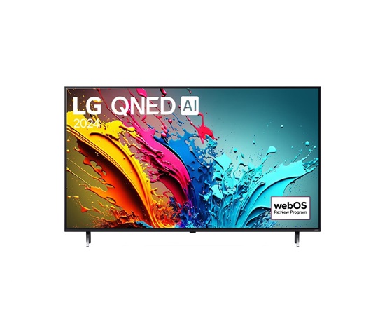 LG QNED85 50" TV, 4K Ultra HD, QNED, webOS, HDR, Bluetooth 5.1, WiFi, ThinQ, AI Sound Pro