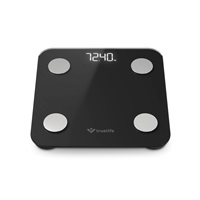 TrueLife FitScale W1 BT Black - bioelektrická impedanční bluetooth váha