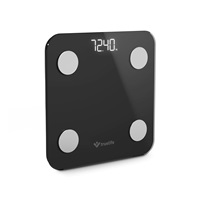 TrueLife FitScale W1 BT Black - bioelektrická impedanční bluetooth váha