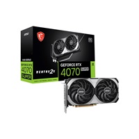 BAZAR - MSI VGA NVIDIA GeForce RTX 4070 SUPER 12G VENTUS 2X OC, 12G GDDR6X, 3xDP, 1xHDMI - Po opravě (Bez příšlušenství)
