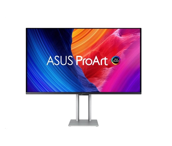 ASUS LCD 32” PA32UCDM ProArt 3840 x 2160 QD-OLED, Ultra-slim, 240Hz, 0.1ms, HDR-10, HLG, Dolby Vision, Thunderbolt™ 4 PD