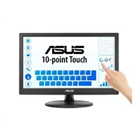 ASUS LCD 15.6" VT169HE Touch 1920x1080,  IPS, Wide Viewing Angle, Frameless, Flicker free, Low Blue Light, HDMI