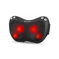 BAZAR - TrueLife RelaxBack B3 Charge - masážní polštář s dobíjecí baterií - Poškozený obal (Komplet)