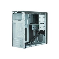 BAZAR - CHIEFTEC skříň Elox Series / Minitower, HO-12B, 350W, Black, poškozený obal