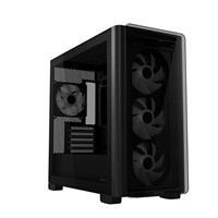 BAZAR ASUS case A23 PLUS TG ARGB, Mini Tower, průhledná bočnice, 4x120mm ARGB Fan, černá (POŠKOZENÝ OBAL)