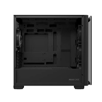 BAZAR ASUS case A23 PLUS TG ARGB, Mini Tower, průhledná bočnice, 4x120mm ARGB Fan, černá (POŠKOZENÝ OBAL)