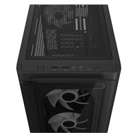 BAZAR ASUS case A23 PLUS TG ARGB, Mini Tower, průhledná bočnice, 4x120mm ARGB Fan, černá (POŠKOZENÝ OBAL)