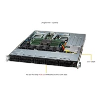 GOLD SUPERMICRO UP SuperServer 1U, 4510,128G,2x960G,10G,HF,RoHS
