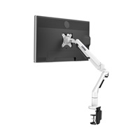 DESQ Držák na monitor s plynovou pružinou - bílá