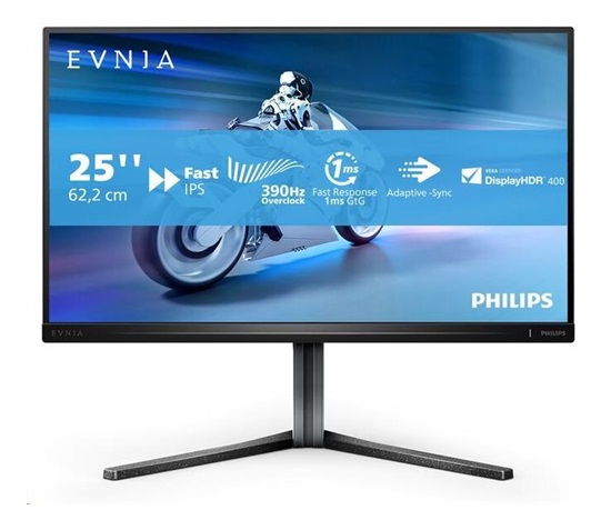 Philips MT 24,5" 25M2N5200U - 1920x1080,Fast IPS,360Hz (OC 390Hz),2xHDMI,DP,Pivot