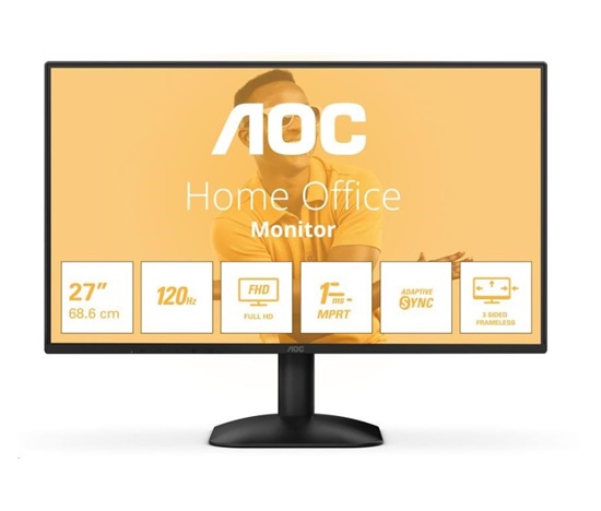 AOC MT 27" 27B31H - 1920x1080,IPS,120Hz,D-Sub,1xHDMI