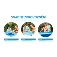 Intex bazén Florida 2,44x0,51 m, bez příslušenství