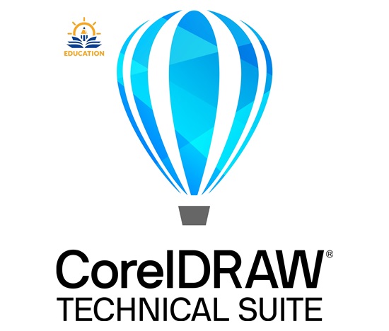 CorelDRAW Technical Suite 2025 Education Perpetual License (incl. 1 Yr CorelSure Maintenance)(51-250)