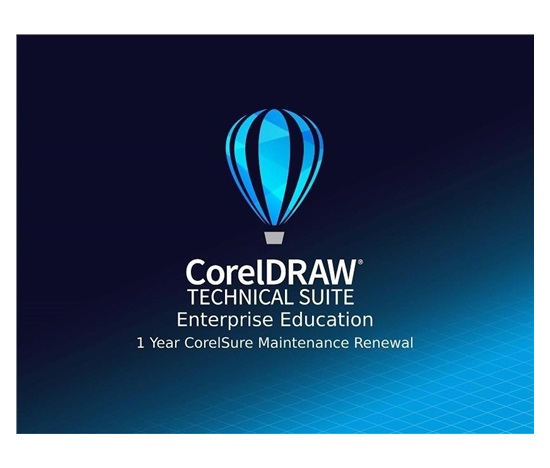 CorelDRAW Technical Suite 2025 3D CAD Education Perpetual License (incl. 1 Yr CorelSure Maintenance)(1-4)