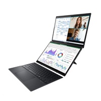 ASUS NTB Zenbook Duo (UX8406CA-OLED166X), Ultra 9-285H, 14" 2880 x 1800, 32GB, 1TB SSD, Intel Arc, W11 Pro, Gray