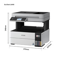 EPSON tiskárna ink EcoTank L6499, 4v1, A4, 1200x4800dpi, 37ppm, USB, Duplex, PCL