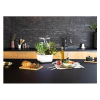 Véritable Exky CLASSIC - Automatický květináč s regulací osvětlení, bílá + 2 bylinkové náplně