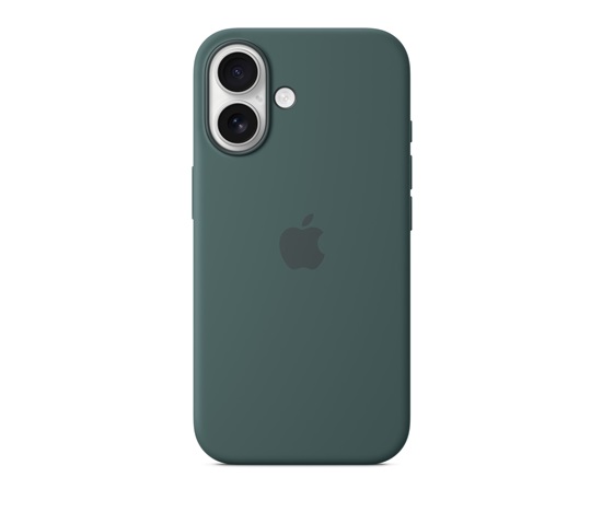 APPLE iPhone 16 Silicone Case with MagSafe - Lake Green