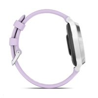 Garmin Lily 2 Active Silver Purple Jasmine silicon band, EU