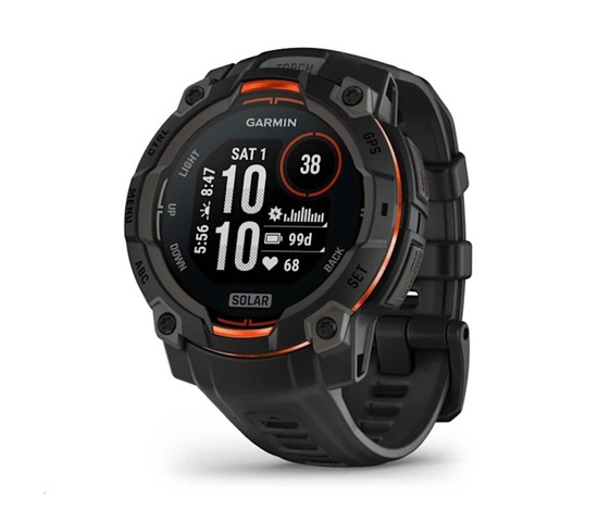 Garmin Instinct 3 45mm SOLAR Black, EU