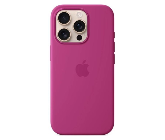APPLE iPhone 16 Pro Silicone Case with MagSafe - Fuchsia