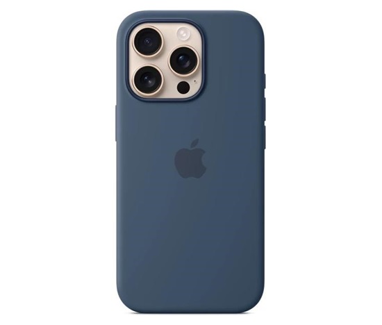 APPLE iPhone 16 Pro Silicone Case with MagSafe - Denim