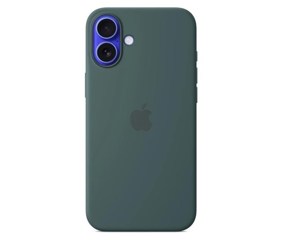 APPLE iPhone 16 Plus Silicone Case with MagSafe - Lake Green