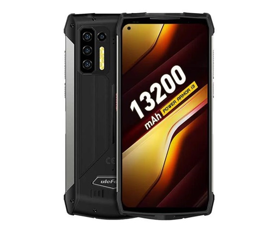 Smartphone Ulefone Power Armor 13 8+128Gb Ds 4G Black Nfc