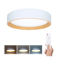 Solight LED osvětlení s dálkovým ovladačem Larios White, 48W, 3360lm, 39cm, změna chromatičnosti, stmívatelné