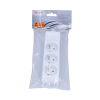 Solight vícenásobná zásuvka, 3 zásuvky