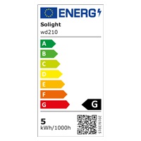 Solight LED podhledové světlo bodové, 5W, 400lm, 3000K, kulaté,  bílé