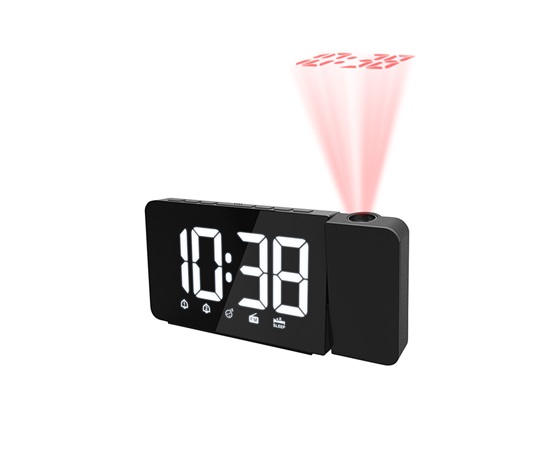 Solight projekční hodiny s rádiem a budíkem