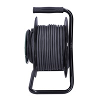 Solight prodlužovací přívod na bubnu, 1 zásuvka, venkovní, 25m gumový kabel, 3x 1,5mm2, IP44