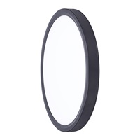 Solight LED osvětlení s dálkovým ovladačem Estela Black, 36W, 2700lm, 30cm, změna chromatičnosti, stmívatelné