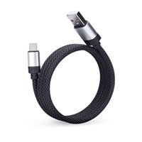 Solight magnetický USB-C kabel, USB 2.0 A konektor - USB-C konektor, 1m