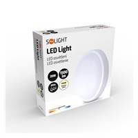 Solight LED venkovní osvětlení kulaté, 20W, 1500lm, 4000K, IP54, 20cm