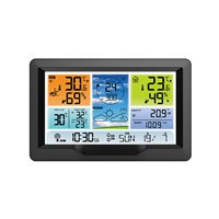 Solight profesionální meteostanice, přehledný a designový displej, tlak, teplota, vlhkost, srážky, hodnoty vět