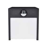 Solight LED venkovní nástěnné osvětlení Terni, 12W, 560lm, 3000K, PIR sensor