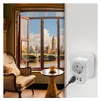 Solight cestovní adaptér UK USB A+C pro použití ve Velké Británii, typ G