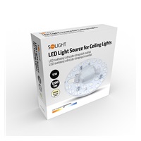 Solight LED světelný zdroj do stropních světel, 12W, 1200lm, 4000K, 130mm