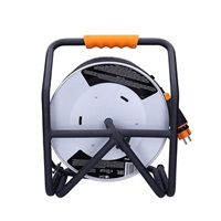 Solight prodlužovací přívod - na kovovém bubnu, 4 zásuvky, 40m kabel guma-neopren, 3x 2,5mm2, IP44