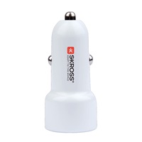 SKROSS USB A+C nabíjecí autoadaptér Dual Car Charger, 65W PD