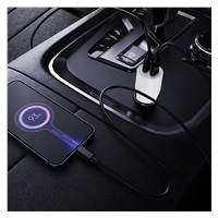 SKROSS USB A+C nabíjecí autoadaptér Dual Car Charger, 65W PD