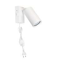 Solight nástěnná lampička CELE, 1x GU10, bílá