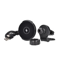 Solight magnetický držák MagSafe do auta s bezdrátovým nabíjením Qi 15W