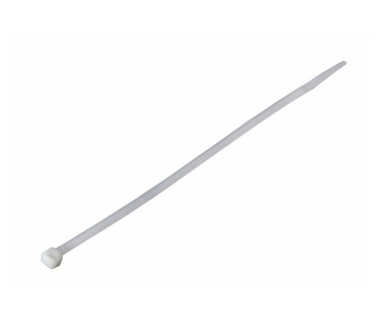 Solight vázací nylonové pásky, barva natural, 100ks, 2,5 x 100mm